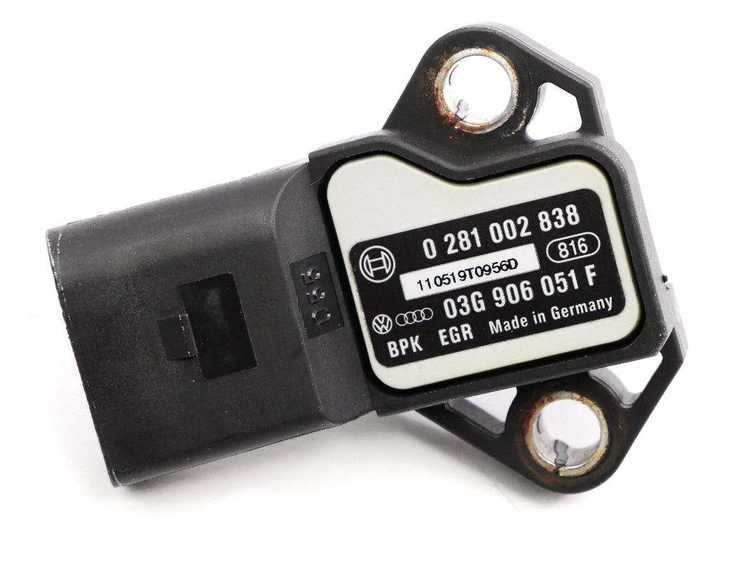 Boost Thrust Sensor 09-14 VW Jetta Golf Beetle TDI CJAA CBEA ~ 03G 906 051 F