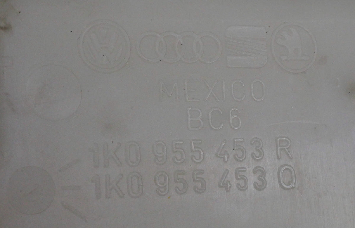 Washer Reservoir Tank 06-14 VW Jetta Rabbit GTI MK5 Sportwagen A3 1K0 955 453 R