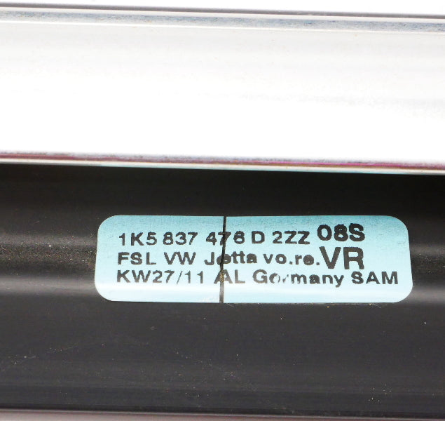 Door Lower Window Chrome Trim Set 09-14 VW Jetta  Sportwagen - 1K5 837 475 D