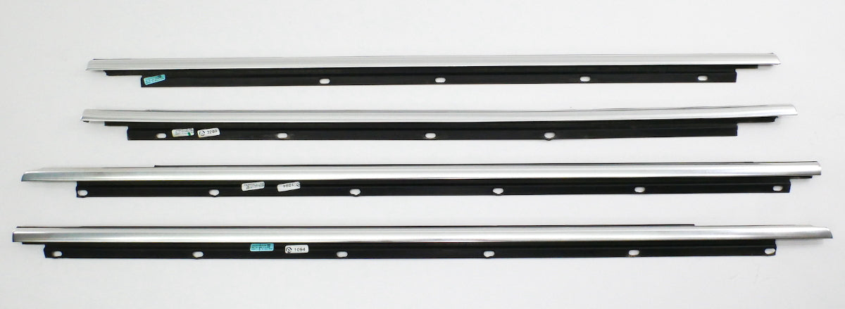 Door Lower Window Chrome Trim Set 09-14 VW Jetta  Sportwagen - 1K5 837 475 D