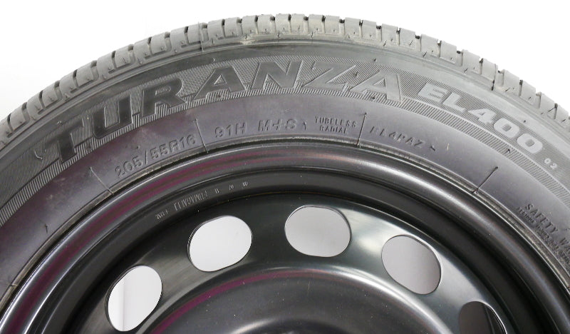 Full Spare 16" Steel Wheel Rim Tire 05-18 VW Golf Jetta Mk5 MK6 . 1K0 601 027 AK