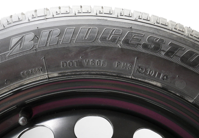 Full Spare 16" Steel Wheel Rim Tire 05-18 VW Golf Jetta Mk5 MK6 . 1K0 601 027 AK