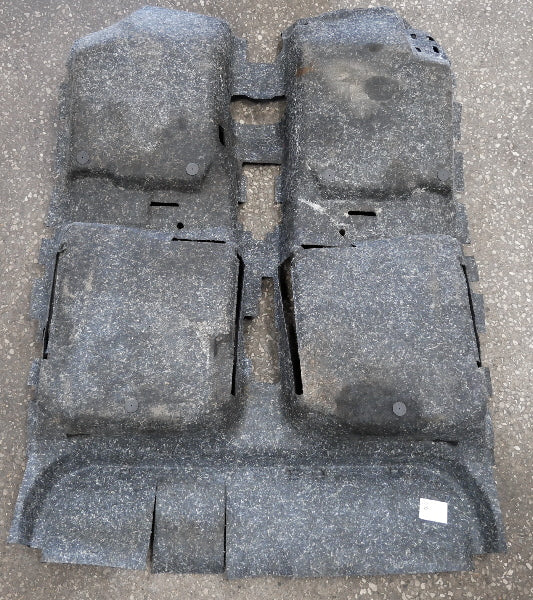 Interior Floor Carpet 99-05 VW Jetta Golf MK4 Black - Genuine - 1J1 863 367 M