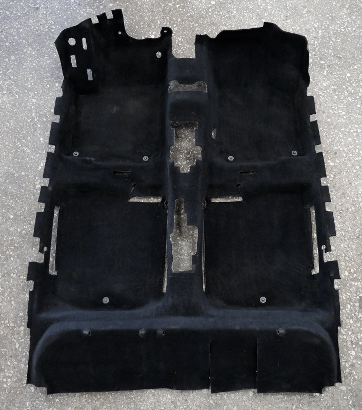 Interior Floor Carpet 99-05 VW Jetta Golf MK4 Black - Genuine - 1J1 863 367 M