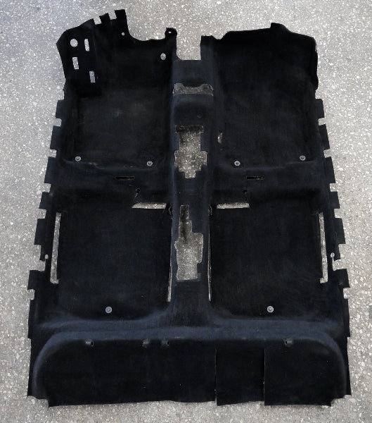 Interior Floor Carpet 99-05 VW Jetta Golf MK4 Black - Genuine - 1J1 863 367 M