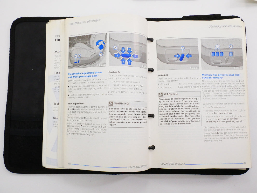 2000 Volkswagen Jetta Owners Manual Book Booklet VW MK4 - Genuine