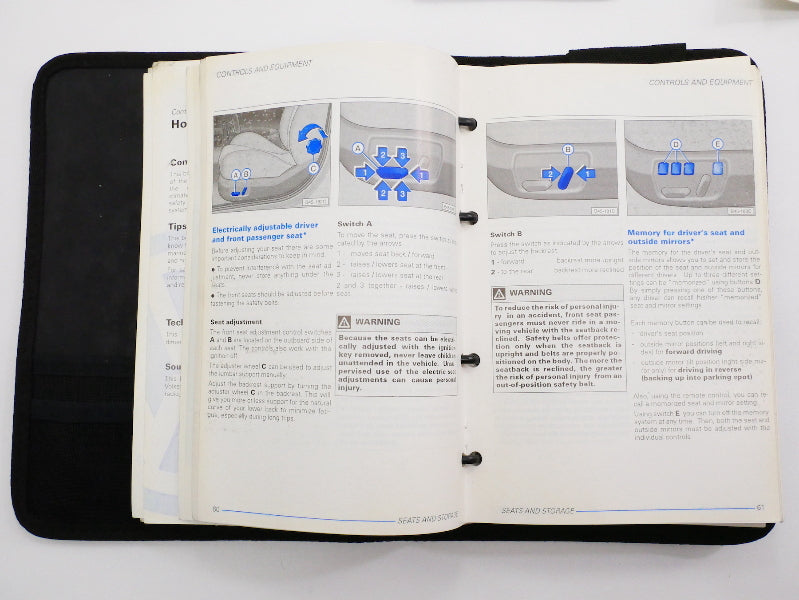 2000 Volkswagen Jetta Owners Manual Book Booklet VW MK4 - Genuine