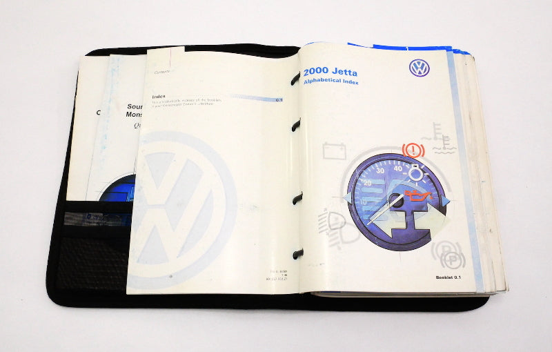 2000 Volkswagen Jetta Owners Manual Book Booklet VW MK4 - Genuine
