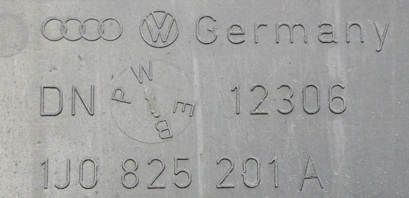 Rear Under Car Splash Shield 99-05 VW Jetta Golf GTI MK4 Beetle - 1J0 825 201 A