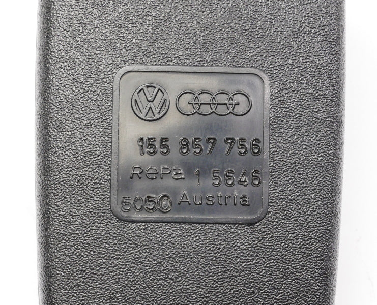 RH Front Seatbelt Receiver Buckle 85-92 VW Jetta Golf MK2 Cabriolet 155 857 756