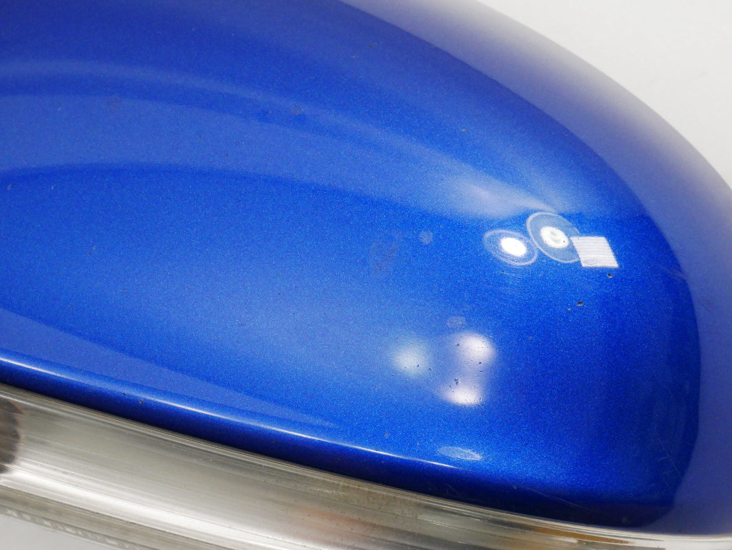 LH Exterior Side View Door Mirror 06-09 VW Rabbit GTI R32 MK5 LB5R Blue Pearl
