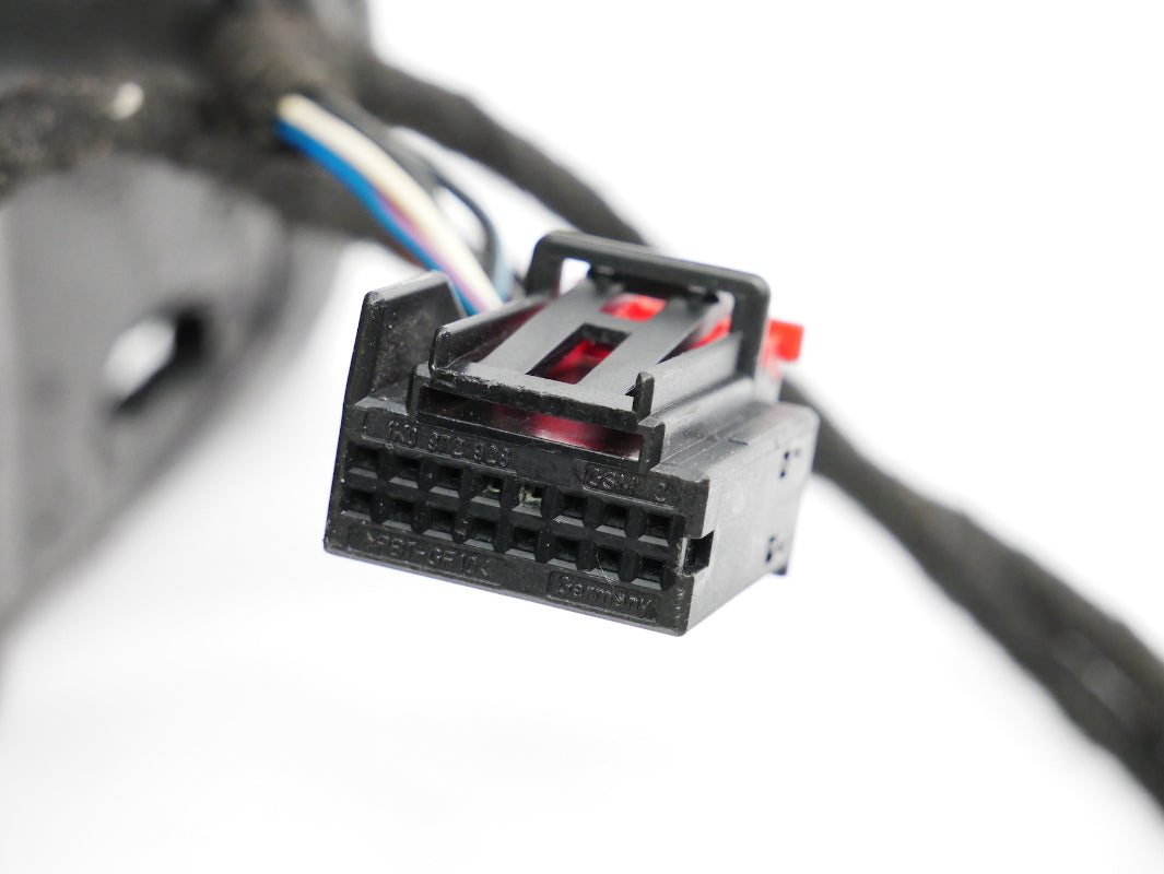 LH Exterior Side View Door Mirror 06-09 VW Rabbit GTI R32 MK5 LB5R Blue Pearl