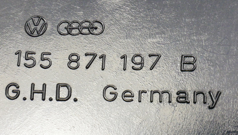 Interior Rear Side Panel Trim Cover 80-93 VW Cabriolet . 155 871 197 B / 198 B