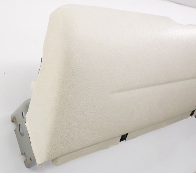 Lower Dashboard Dash Knee Bar Panel 90-93 VW Cabriolet Convertible MK1 - White