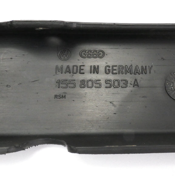 Front Bumper Lower Lip Spoiler 88-93 VW Cabriolet MK1 - Genuine - 155 805 903 A