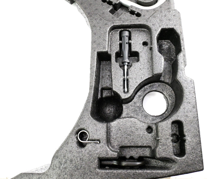 Spare Tire Trunk Tool Kit Jack Tools Lug Wrench Foam 2008 VW Golf R32 MK5