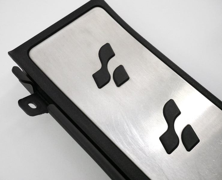 Aluminum Gas Brake Dead Pedal Pads Foot Rest Set 2008 VW Golf R32 MK5 - Genuine