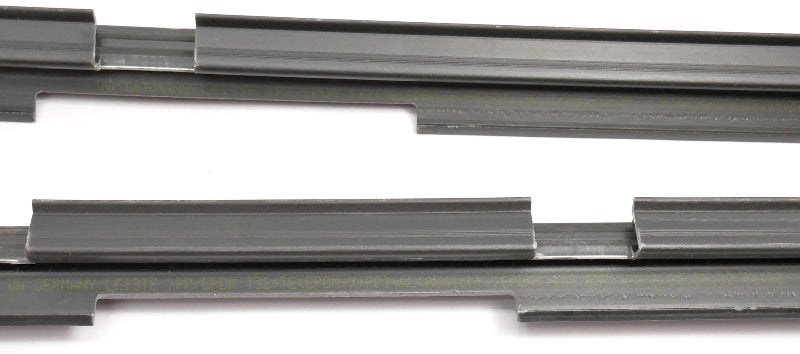 Front Interior Door Panel Window Seal Scraper Trim Set 99-05 VW Golf GTI 2DR MK4