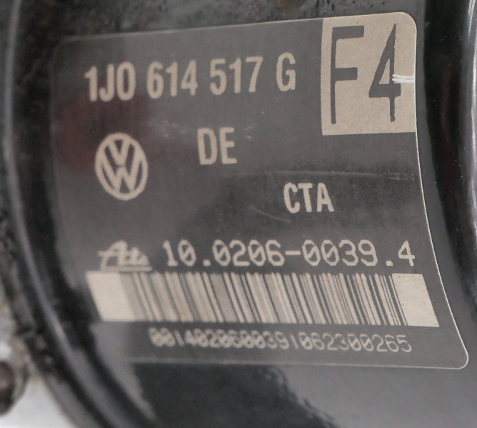 ABS Brake Pump & Module 02-05 VW Jetta Golf GTI MK4 Beetle MK4 - 1C0 907 379 G