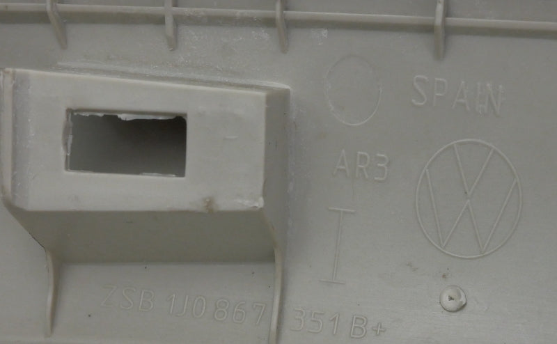 Windshield A Pillar Interior Trim Set 01-05 VW Jetta Golf GTI MK4 1J0 867 351 B