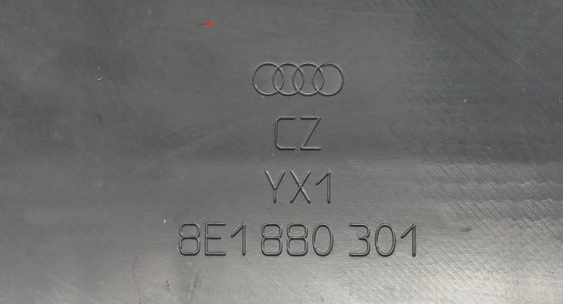 LH Lower Dash Knee Panel 02-08 Audi A4 S4 B6 B7 Grey - Genuine - 8E1 880 301