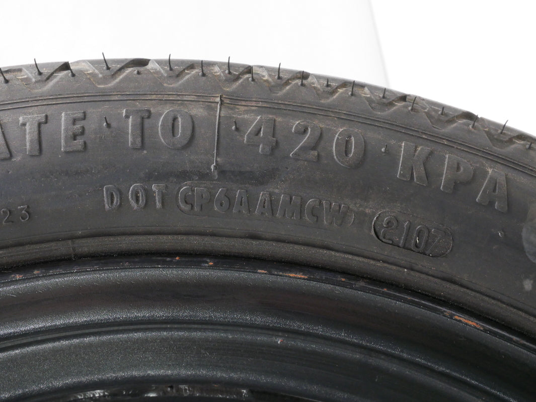 3.5 x 18" Spare Tire Donut Wheel Rim 06-13 Audi A3 VW R32 Genuine 1K0 601 027 B