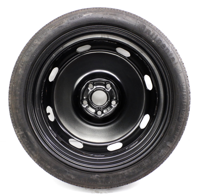 3.5 x 18" Spare Tire Donut Wheel Rim 06-13 Audi A3 VW R32 Genuine 1K0 601 027 B