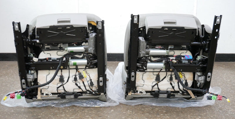 Front Bucket Seat Set 02-08 Audi A4 B6 B7 Sedan / Wagon - Heated - Genuine