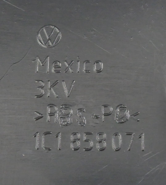 Center Dash Vent Panel Climate Control Radio Trim 06-10 VW Beetle 1C0 858 071 B