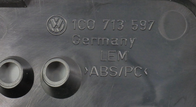 Shifter Shift Gear Selector Console Trim Panel 03-10 VW Beetle ~ 1C0 713 597