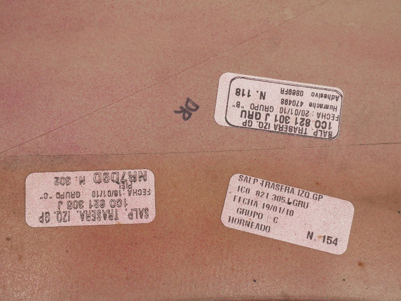 LH Rear Fender 06-10 VW Beetle Coupe Convertible LA3H Salsa Red - 1C0 821 305 J