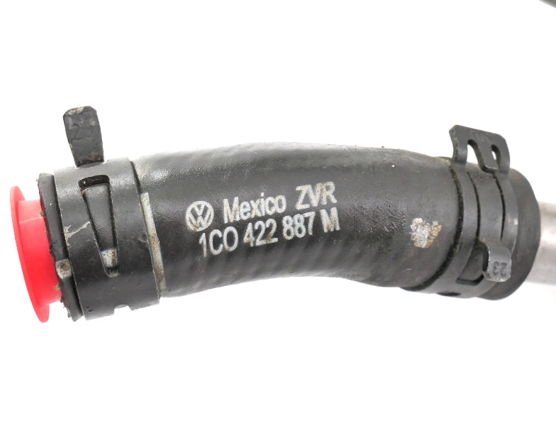 Metal Power Steering Line Hose Pipe 06-10 VW Beetle 2.5 - Genuine - 1C0 422 887 M