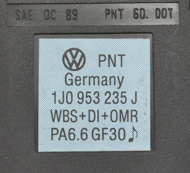 Hazard Dash Switch Relay Button 99-05 VW Jetta Golf GTI MK4 OEM - 1J0 953 235 J