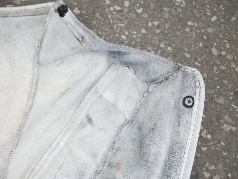 Convertible Top Roof Tonneau Boot Cover 82-93 VW Cabriolet Rabbit MK1 - White -