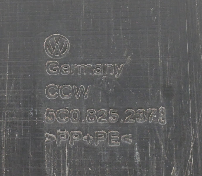 Engine Splash Shield Guard 11-16 VW Jetta MK6 Passat TDI Genuine . 5C0 825 237 B