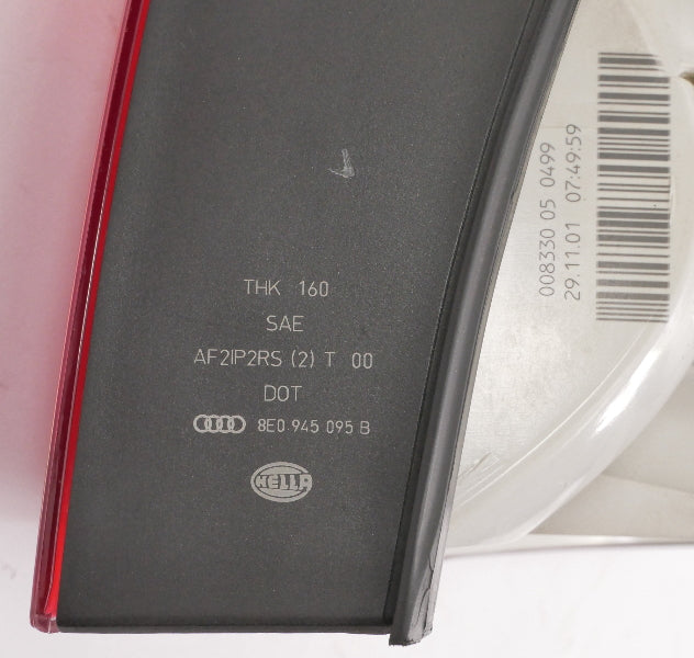 Stock Taillight Tail Light Lamp Set 02-05 Audi A4 S4 B6 Genuine - 8E0 945 096 B