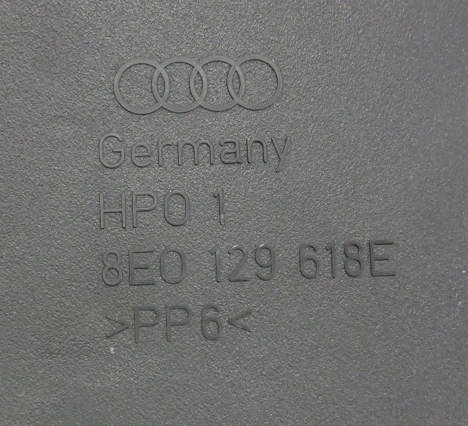 Air Intake Duct Tube 02-05 Audi A4 B6 3.0 V6 - Genuine - 8E0 129 618 E / 617 E