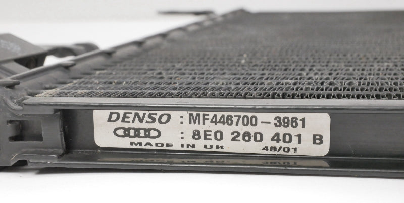 AC A/C Condenser 02-05 Audi A4 B6 - Genuine - 8E0 260 401 B