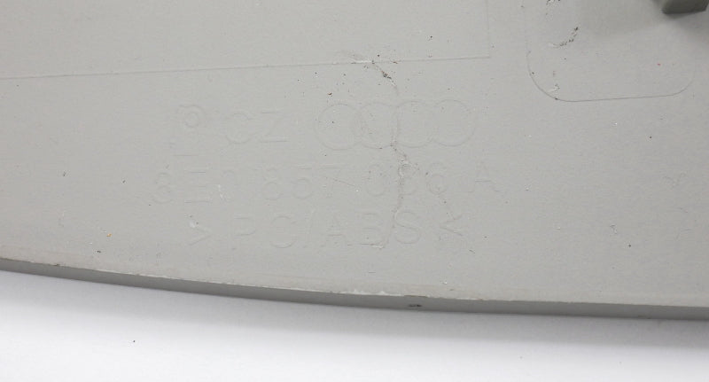 RH Side Dash End Cap Panel 02-08 Audi A4 S4 B6 B7 Gray - Genuine - 8E0 857 086 A