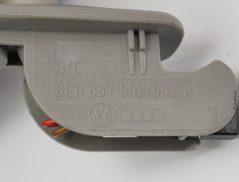 Sun Visor Sunvisor Set Homelink 02-05 Audi A4 B6 Gray - Genuine - 8E0 857 551