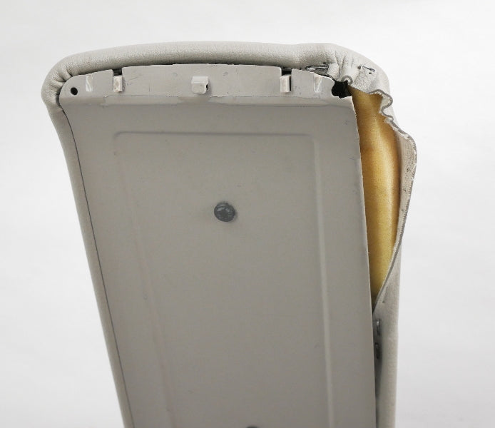 Center Console Armrest Arm Rest Cup Holder 02-05 Audi A4 S4 B6 Gray - Genuine