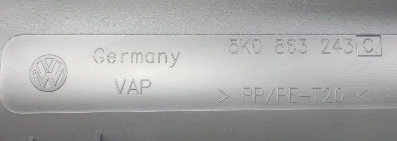 Center Console Cup Holder 10-14 VW Jetta Sportwagen Golf GTI MK6 . 5K0 863 243 C