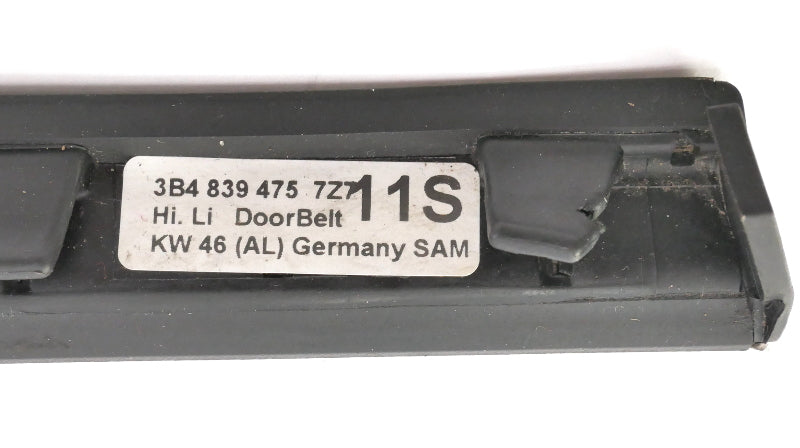 Chrome Door Window Seal Scraper Trim Molding Set 01-05 VW Passat B5.5 ~ Genuine