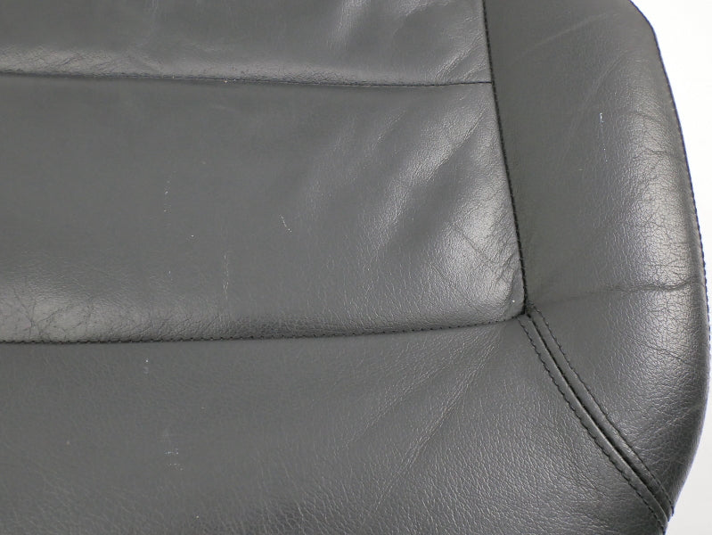 LH Rear Lower Seat Cushion & Cover 01-05 VW Passat Wagon Black Leather - Genuine