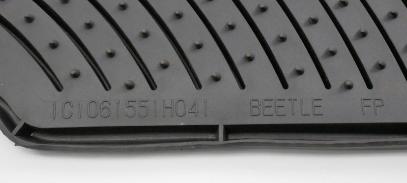 RH Front Monster Mat Rubber Floor Mat 98-10 VW Beetle - All Weather - Genuine
