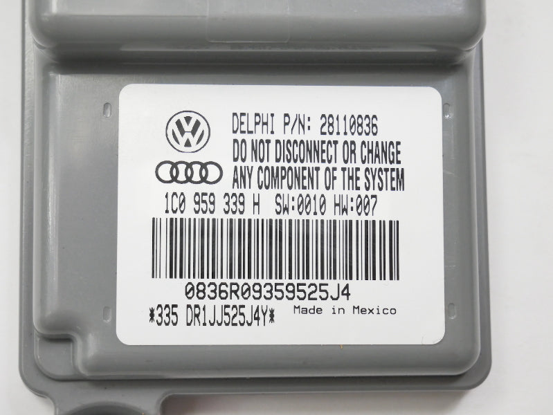 RH Seat Occupancy Sensor Module 07-10 VW Beetle - Genuine - 1C0 959 339 H