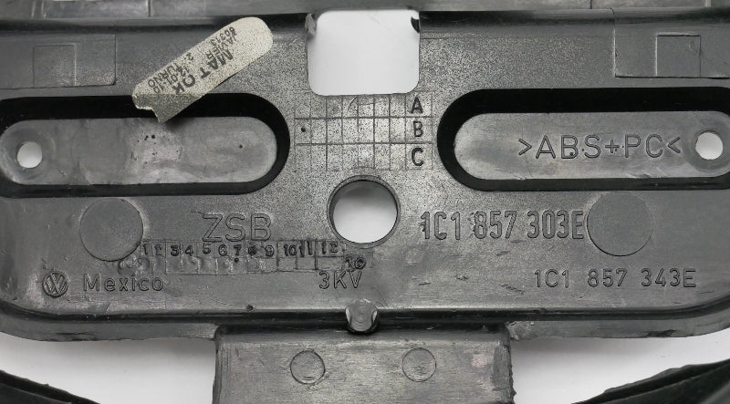 Gauge Cluster Speedometer Surround Cover Trim 98-10 VW Beetle ~ 1C1 857 303 E ~