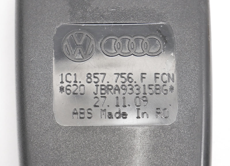 RH Front Seatbelt Buckle Receiver 04-10 VW Beetle - Genuine - 1C1 857 756 F