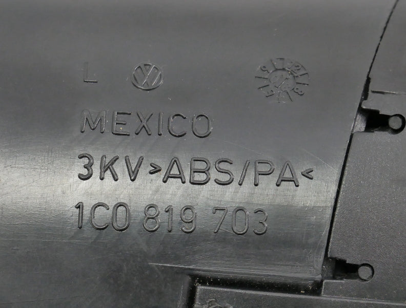 LH Dash Dashboard Air Vent 06-10 VW Beetle . Genuine . 1C0 819 703