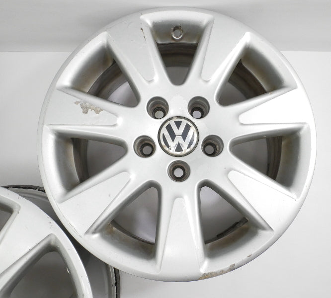 Set of Alloy Wheel Rims 16" 5x112 06-10 VW Passat B6 Audi A4 A6 - 3C0 601 025 AE